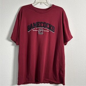 South Carolina Gamecocks Embroidered T-shirt Men’s 2XL Knights Apparel Pro Edge